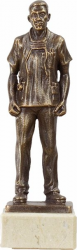 700003 Trophies Medical staff  21 Cm Bronce color